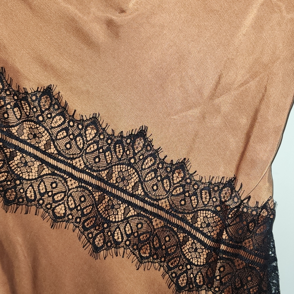 NWT- Significant Other Helaina Mini Dress in Caramel Sz 4 - Picture 6 of 9